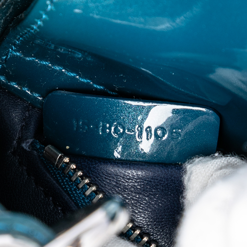 Pre-Loved Dior Mini Patent Lady Dior - Picture 6 of 7